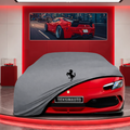 Ferrari 296 GTB Custom Fit Indoor Car Cover Soft Stretch Black Gray Blue Red Dust Protection Garage Cover Laser Cut + Bag