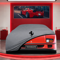 Ferrari F40 Custom Fit Indoor Car Cover Soft Stretch Black Gray Blue Red Dust Protection Garage Cover Laser Cut + Bag