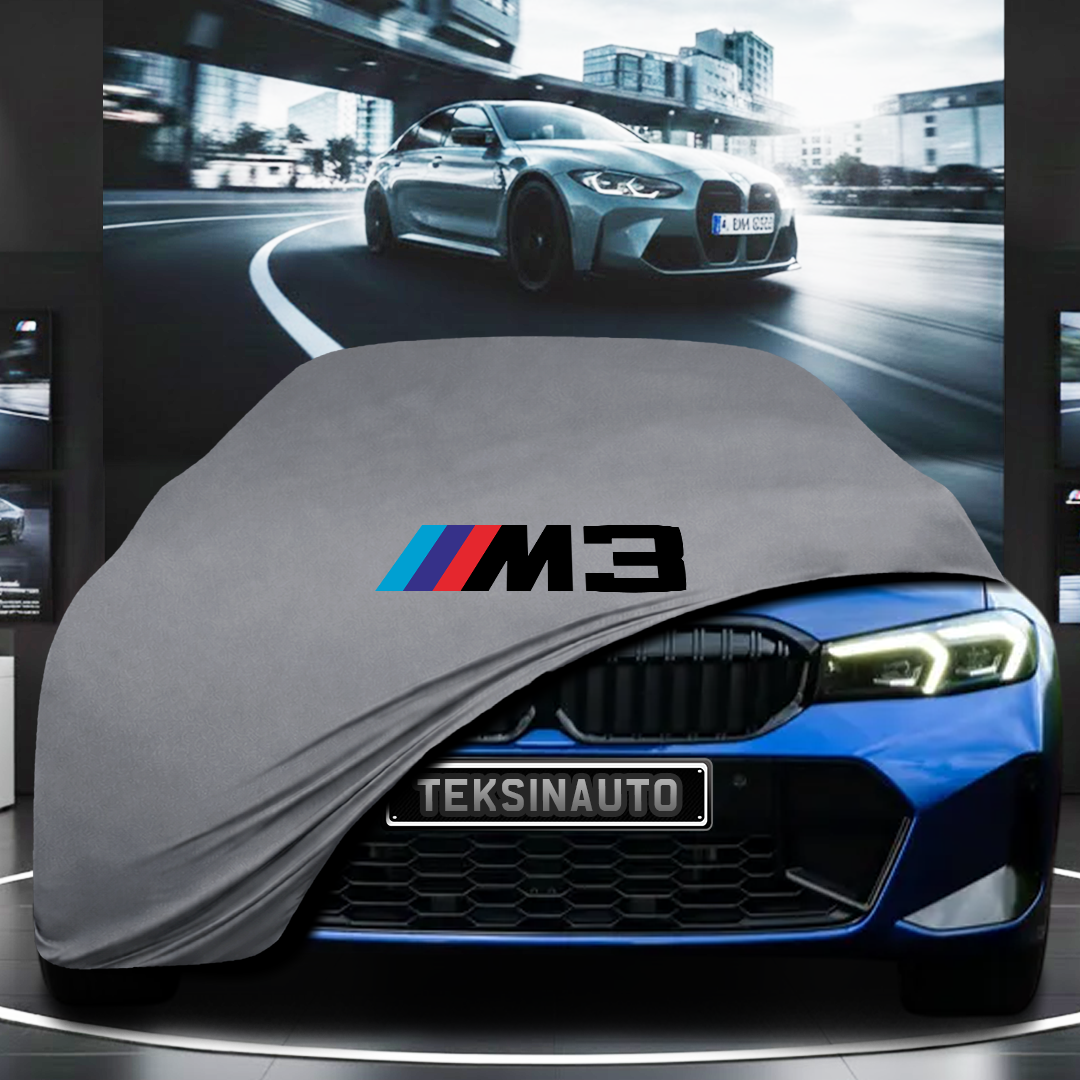 BMW 3 G81 M3 TOURİNG (2019-) Custom Fit Indoor Car Cover Soft Stretch Black Gray Blue Red Dust Protection Garage Cover Laser Cut + Bag