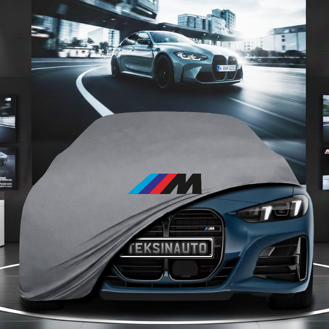 BMW M4 G83 CABRİO (2024-) Custom Fit Indoor Car Cover Soft Stretch Black Gray Blue Red Dust Protection Garage Cover Laser Cut + Bag