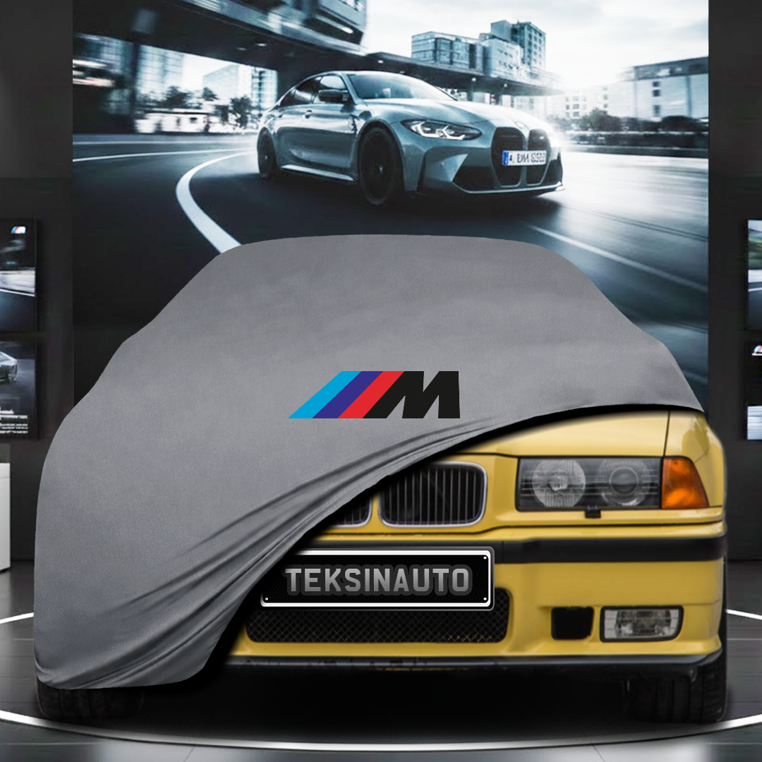 BMW 3 E36 COUPE-CABRİO (1991-1998) Custom Fit Indoor Car Cover Soft Stretch Black Gray Blue Red Dust Protection Garage Cover Laser Cut + Bag
