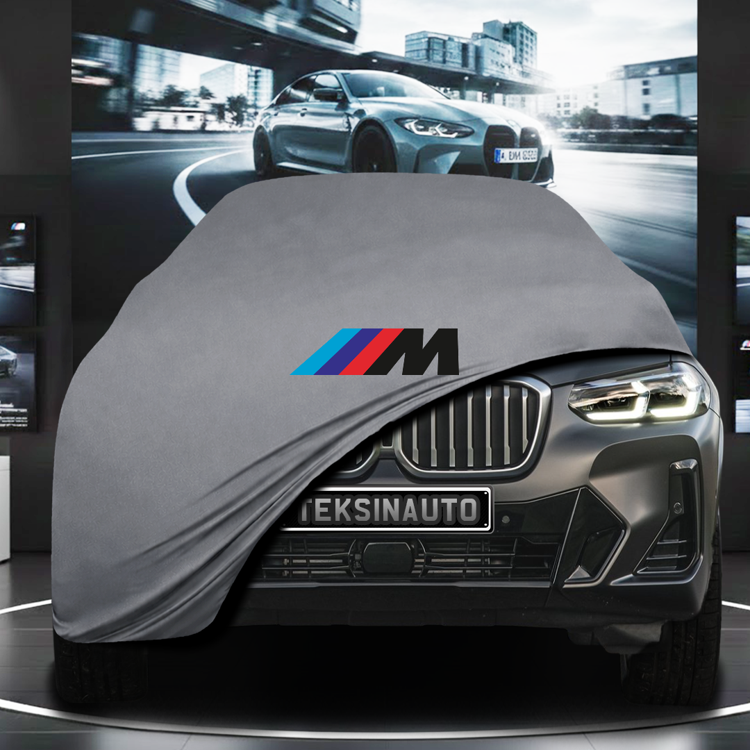 BMW İX 3 (2021-) Custom Fit Indoor Car Cover Soft Stretch Black Gray Blue Red Dust Protection Garage Cover Laser Cut + Bag
