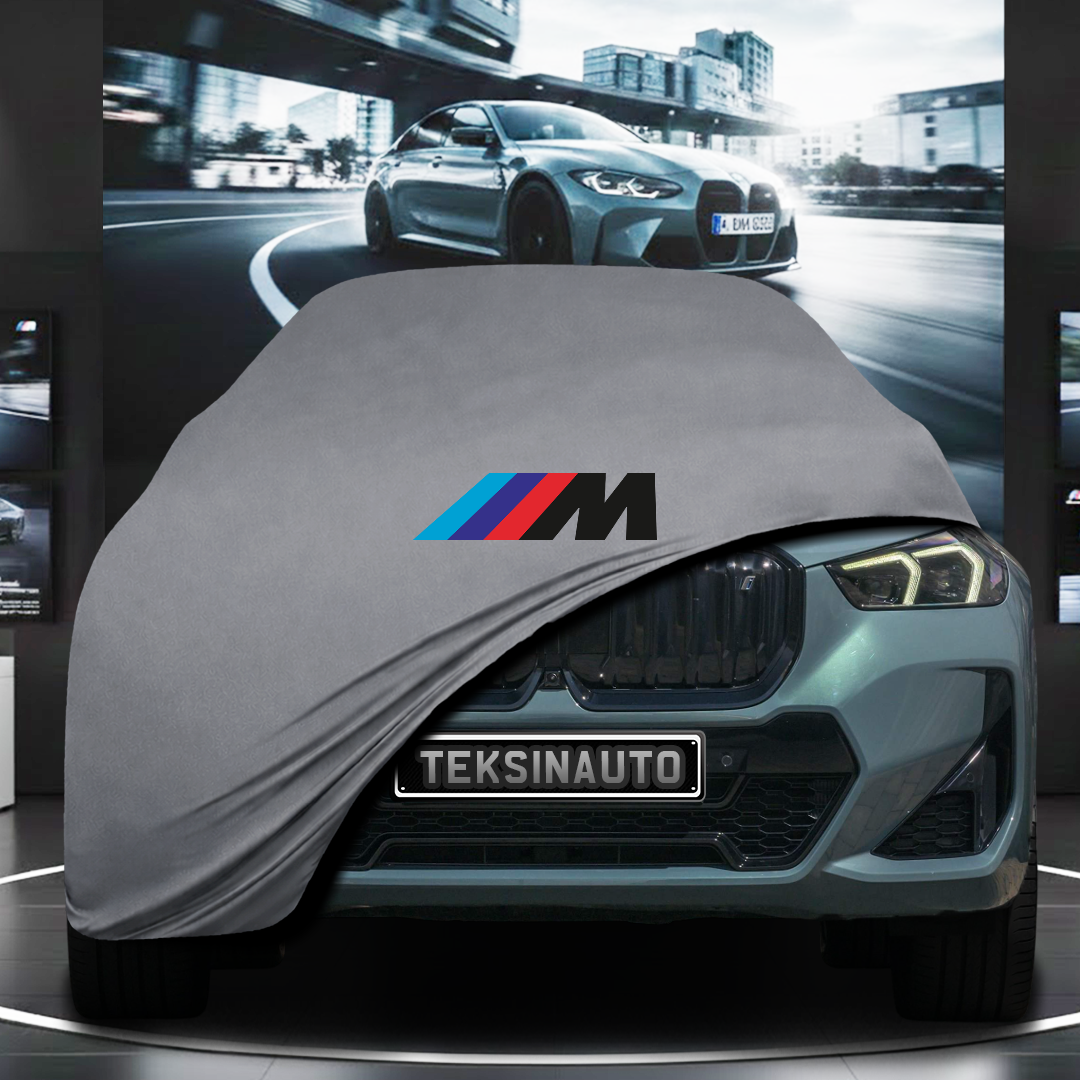 BMW İX 1 (2022-) Custom Fit Indoor Car Cover Soft Stretch Black Gray Blue Red Dust Protection Garage Cover Laser Cut + Bag