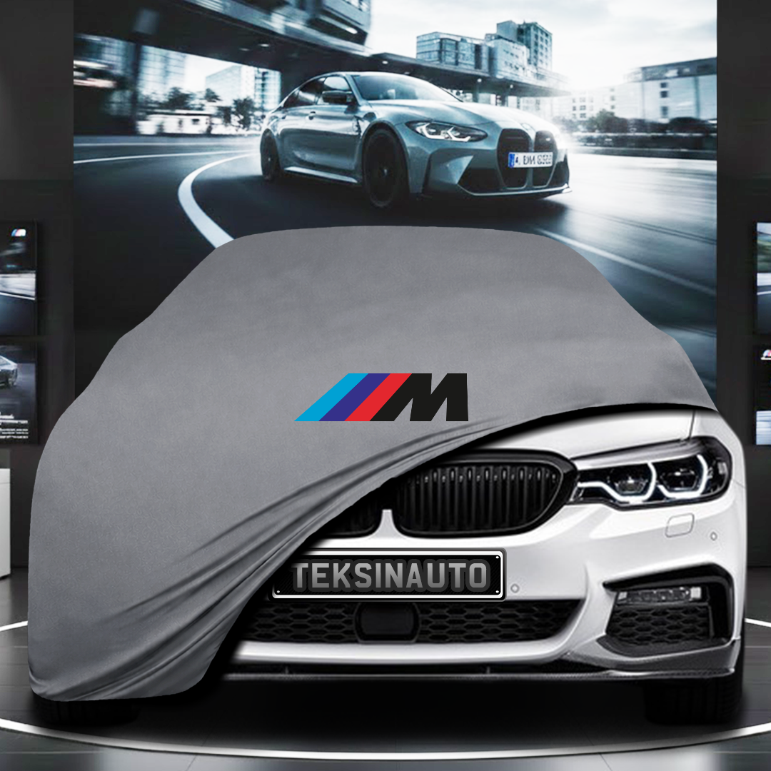 BMW 5 G30 (2016-) Custom Fit Indoor Car Cover Soft Stretch Black Gray Blue Red Dust Protection Garage Cover Laser Cut + Bag