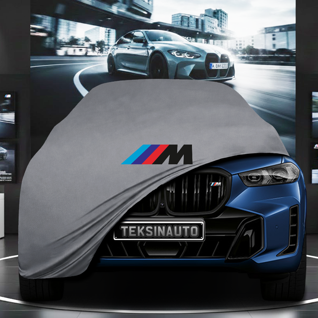 BMW X5 F95 (2023-) Custom Fit Indoor Car Cover Soft Stretch Black Gray Blue Red Dust Protection Garage Cover Laser Cut + Bag