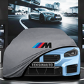 BMW 2 G87 M2 (2023-) Custom Fit Indoor Car Cover Soft Stretch Black Gray Blue Red Dust Protection Garage Cover Laser Cut + Bag