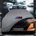 BMW İ7 (2023-) Custom Fit Indoor Car Cover Soft Stretch Black Gray Blue Red Dust Protection Garage Cover Laser Cut + Bag