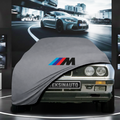 BMW 3 E30 SEDAN Custom Fit Indoor Car Cover Soft Stretch Black Gray Blue Red Dust Protection Garage Cover Laser Cut + Bag