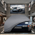 PORSCHE 928 1977-1995 Custom Fit Indoor Car Cover Soft Stretch Black Gray Blue Red Dust Protection Garage Cover Laser Cut + Bag