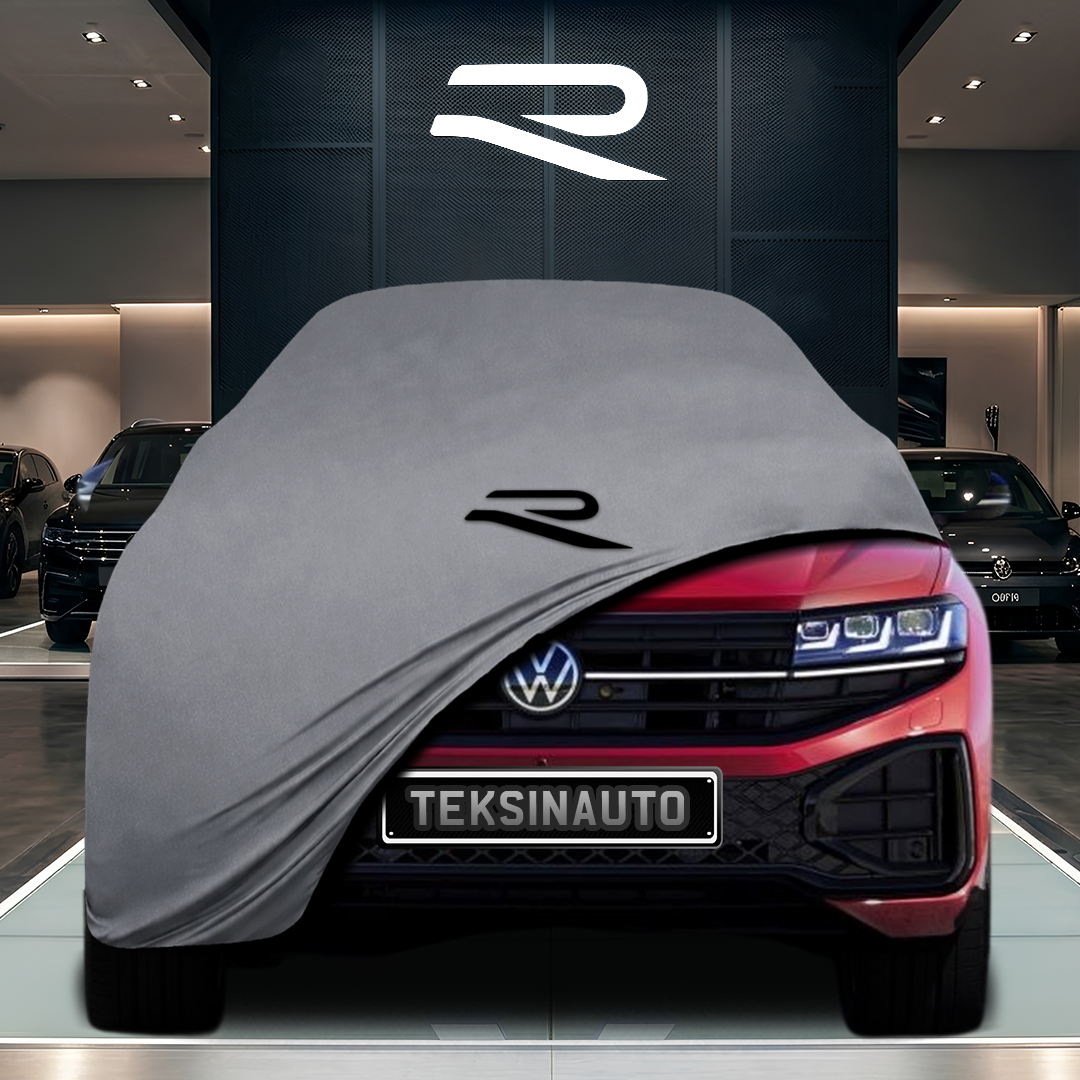 Volkswagen Touareg 3 (CR) (2018-) Custom Fit Indoor Car Cover Soft Stretch Black Gray Blue Red Dust Protection Garage Cover Laser Cut + Bag