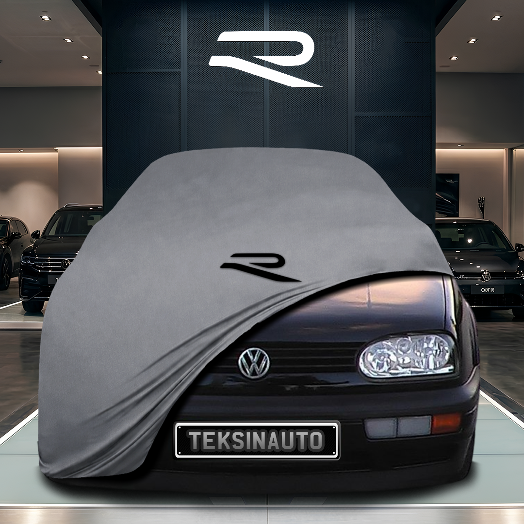 Volkswagen Golf 3 (1991-1999) Custom Fit Indoor Car Cover Soft Stretch Black Gray Blue Red Dust Protection Garage Cover Laser Cut + Bag
