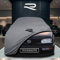 Volkswagen Golf 3 (1991-1999) Custom Fit Indoor Car Cover Soft Stretch Black Gray Blue Red Dust Protection Garage Cover Laser Cut + Bag