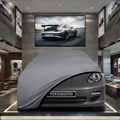 Porsche Panamera (G1-2-G2-2) Custom Fit Indoor Car Cover Soft Stretch Black Gray Blue Red Dust Protection Garage Cover Laser Cut + Bag