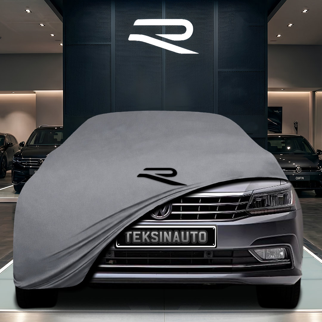Volkswagen Passat B8-B8.5 (2014-)   Custom Fit Indoor Car Cover Soft Stretch Black Gray Blue Red Dust Protection Garage Cover Laser Cut + Bag