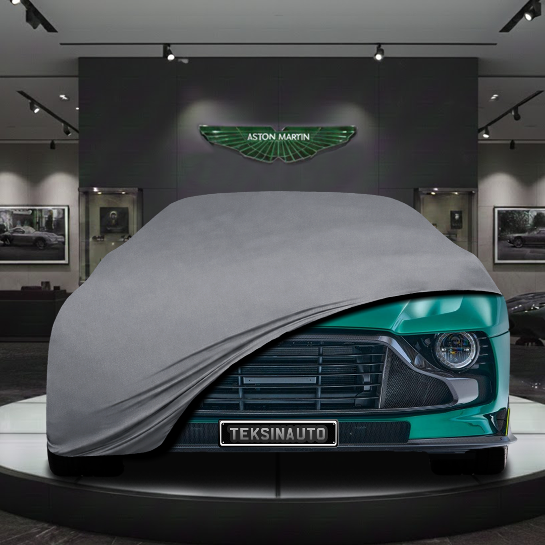 ASTON MARTİN VALOUR 2023- Custom Fit Indoor Car Cover Soft Stretch Black Gray Blue Red Dust Protection Garage Cover Laser Cut + Bag