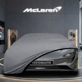 McLaren Speedtail (2020-) Custom Fit Indoor Car Cover Soft Stretch Black Gray Blue Red Dust Protection Garage Cover Laser Cut + Bag