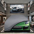 Porsche Boxster 981 (2012-2016) Custom Fit Indoor Car Cover Soft Stretch Black Gray Blue Red Dust Protection Garage Cover Laser Cut + Bag