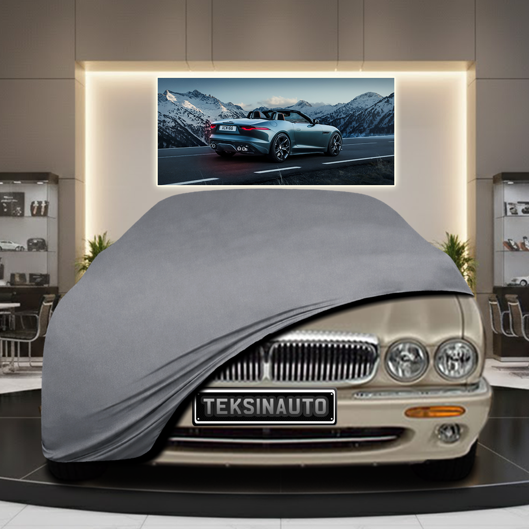 Jaguar XJ (X308) (1997-2003) Custom Fit Indoor Car Cover Soft Stretch Black Gray Blue Red Dust Protection Garage Cover Laser Cut + Bag