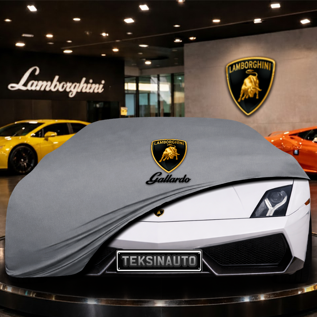 Lamborghini Gallardo LP 570-4 (2010-2013) Custom Fit Indoor Car Cover Soft Stretch Black Gray Blue Red Dust Protection Garage Cover Laser Cut + Bag