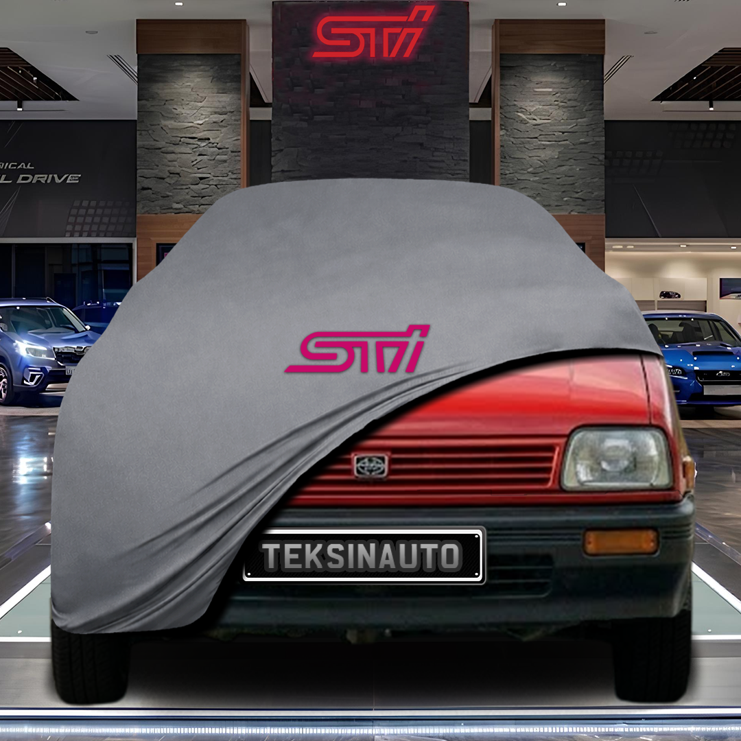 Subaru Justy 1 (1984 - 1989)  Custom Fit Indoor Car Cover Soft Stretch Black Gray Blue Red Dust Protection Garage Cover Laser Cut + Bag