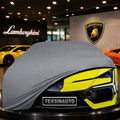 LAMBORGHİNİ FENOMENO 2025- Custom Fit Indoor Car Cover Soft Stretch Black Gray Blue Red Dust Protection Garage Cover Laser Cut + Bag