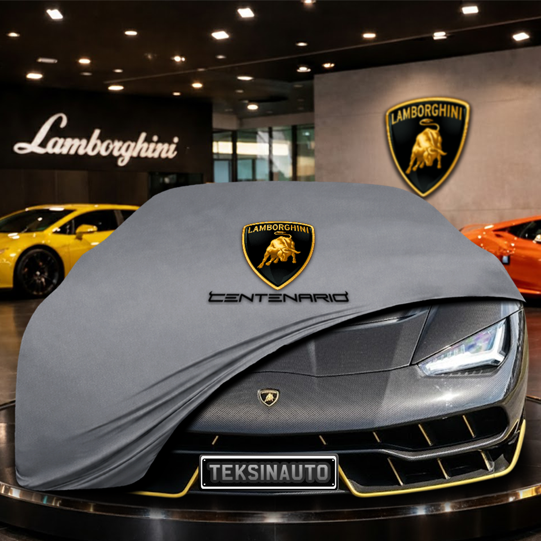 Lamborghini Centenario LP770-4 (2016-2018) Custom Fit Indoor Car Cover Soft Stretch Black Gray Blue Red Dust Protection Garage Cover Laser Cut + Bag