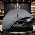 MASERATİ QUATTROPORTE SPORT GT S (2008-2012) Custom Fit Indoor Car Cover Soft Stretch Black Gray Blue Red Dust Protection Garage Cover Laser Cut + Bag