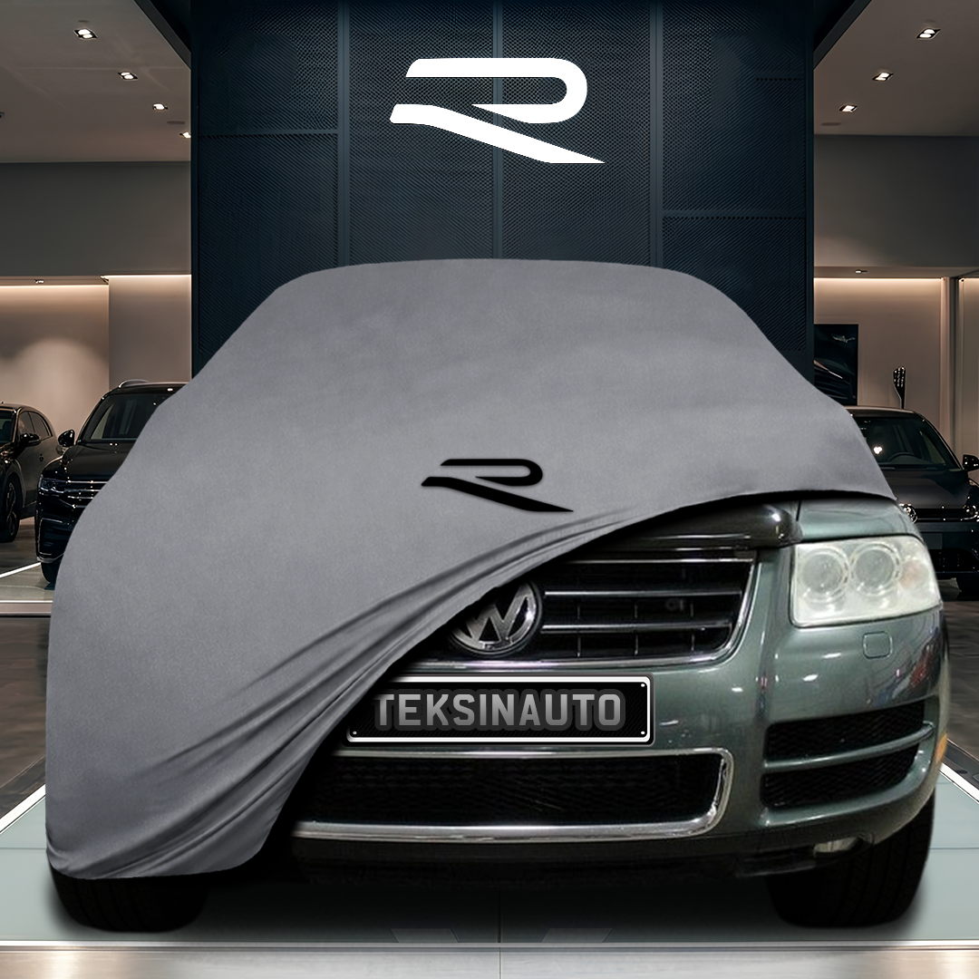 Volkswagen Touareg 1 (7L) (2002-2010) Custom Fit Indoor Car Cover Soft Stretch Black Gray Blue Red Dust Protection Garage Cover Laser Cut + Bag