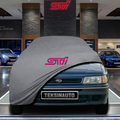 Subaru Legacy 1 (1989 - 1993)  Custom Fit Indoor Car Cover Soft Stretch Black Gray Blue Red Dust Protection Garage Cover Laser Cut + Bag