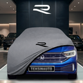 Volkswagen Jetta 7 (2018-) Custom Fit Indoor Car Cover Soft Stretch Black Gray Blue Red Dust Protection Garage Cover Laser Cut + Bag