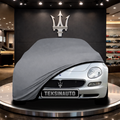 MASERATİ 4200 GT (2002-2007) Custom Fit Indoor Car Cover Soft Stretch Black Gray Blue Red Dust Protection Garage Cover Laser Cut + Bag