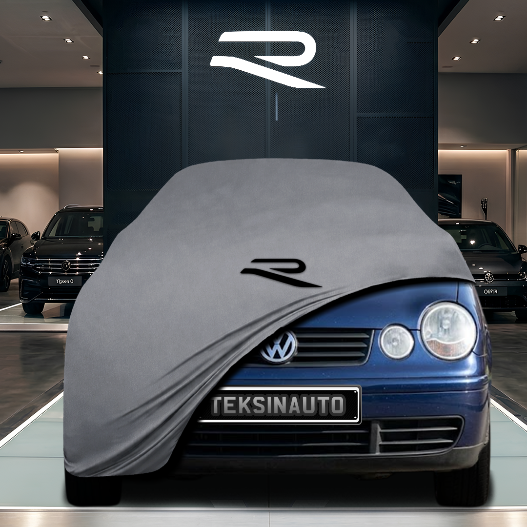 Volkswagen Polo 4 9N (2001-2009)   Custom Fit Indoor Car Cover Soft Stretch Black Gray Blue Red Dust Protection Garage Cover Laser Cut + Bag