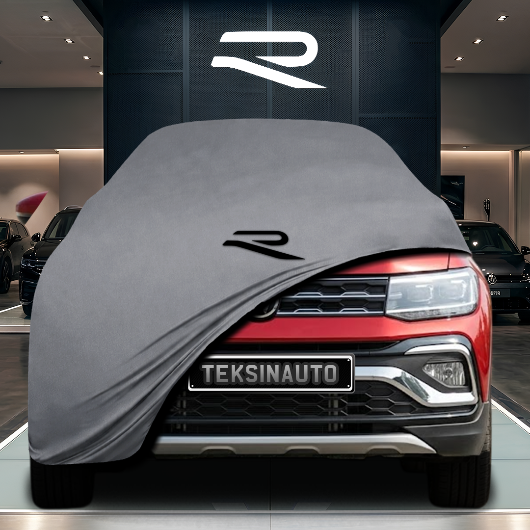 Volkswagen Taigun Custom Fit Indoor Car Cover Soft Stretch Black Gray Blue Red Dust Protection Garage Cover Laser Cut + Bag