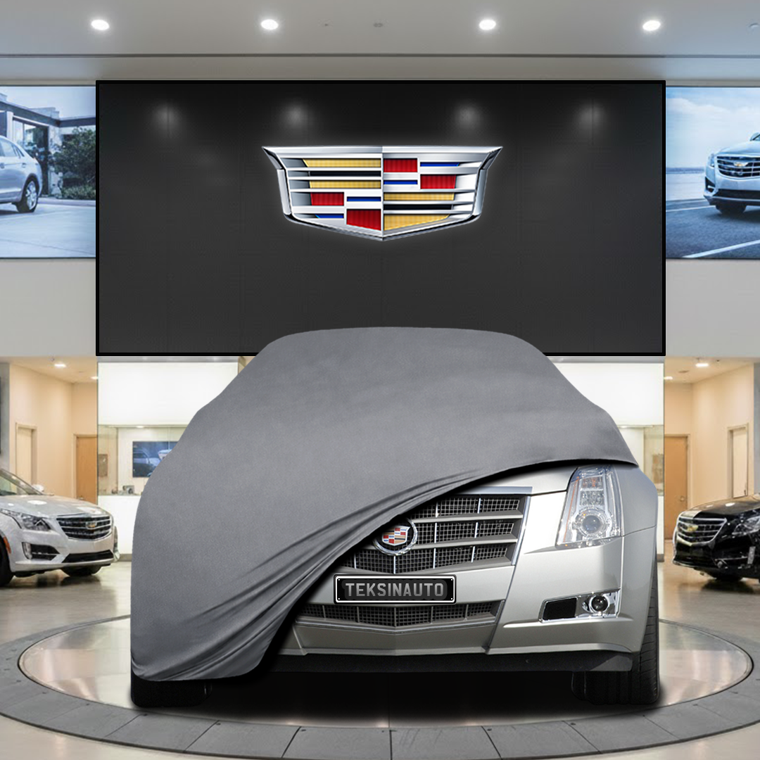Cadillac CTS1 (2003-2007) Custom Fit Indoor Car Cover Soft Stretch Black Gray Blue Red Dust Protection Garage Cover Laser Cut + Bag