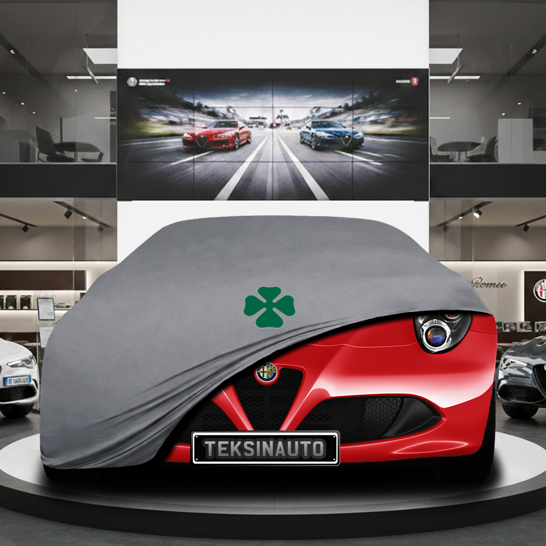 Alfa 8C Spider Roadster Custom Fit Indoor Car Cover Soft Stretch Black Gray Blue Red Dust Protection Garage Cover Laser Cut + Bag