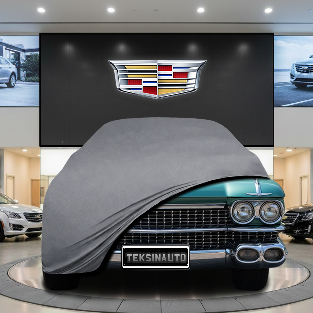 Cadillac Deville (1960-1999) Custom Fit Indoor Car Cover Soft Stretch Black Gray Blue Red Dust Protection Garage Cover Laser Cut + Bag