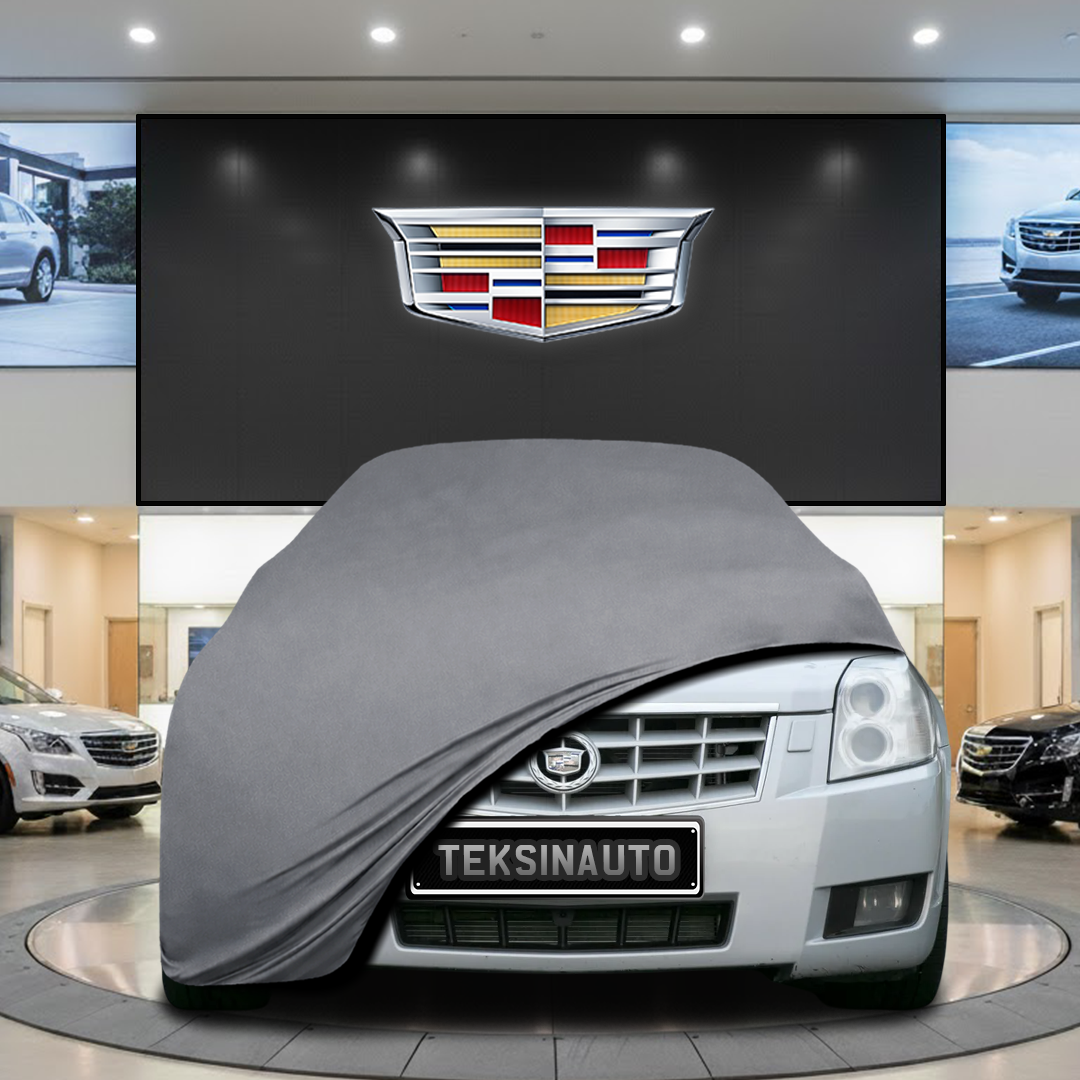 Cadillac BLS (2006-2010) Custom Fit Indoor Car Cover Soft Stretch Black Gray Blue Red Dust Protection Garage Cover Laser Cut + Bag