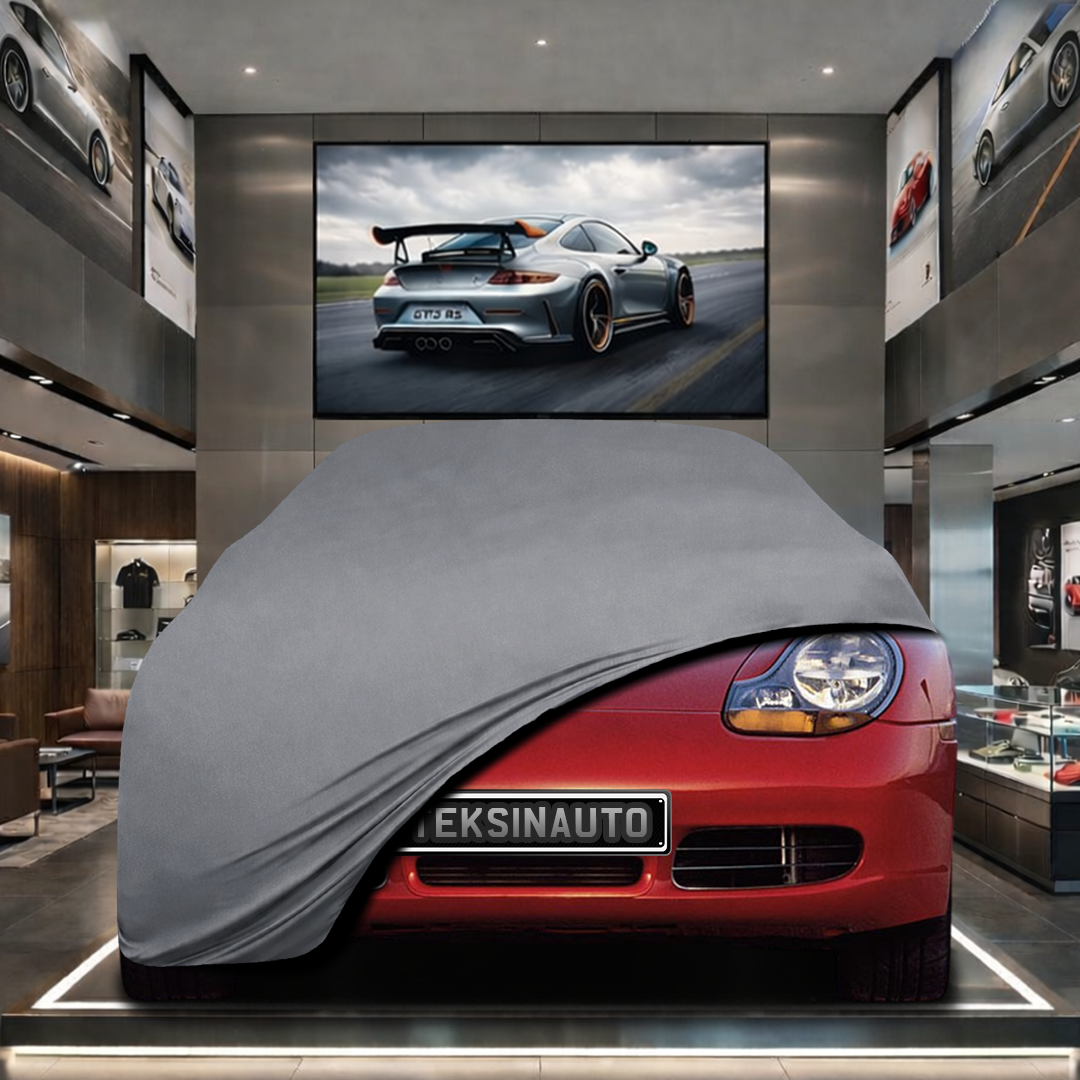 Porsche Boxster 986 (1996-2004) Custom Fit Indoor Car Cover Soft Stretch Black Gray Blue Red Dust Protection Garage Cover Laser Cut + Bag