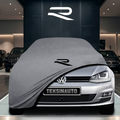 Volkswagen Golf 7 (2012-2020) Custom Fit Indoor Car Cover Soft Stretch Black Gray Blue Red Dust Protection Garage Cover Laser Cut + Bag