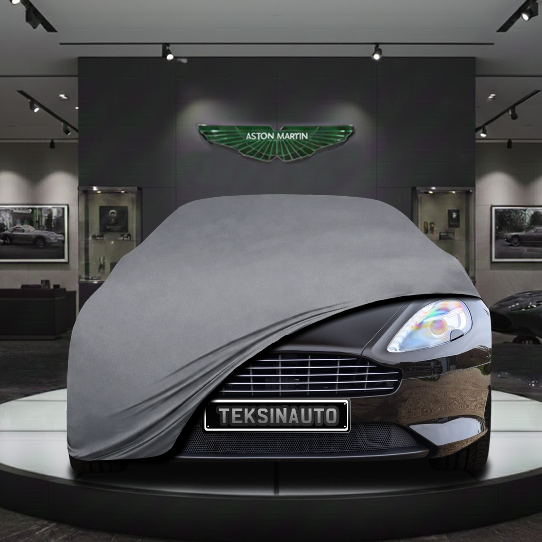 ASTON MARTİN VİRAGE 2 2011-2012 Custom Fit Indoor Car Cover Soft Stretch Black Gray Blue Red Dust Protection Garage Cover Laser Cut + Bag