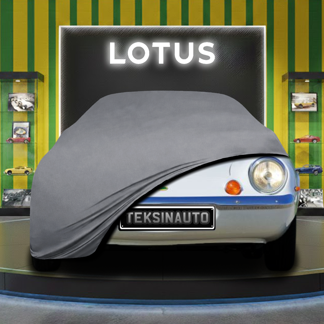 Lotus Europa (1970-2010) Custom Fit Indoor Car Cover Soft Stretch Black Gray Blue Red Dust Protection Garage Cover Laser Cut + Bag