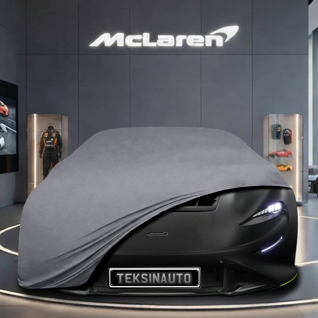 McLaren Elva (2020-) Custom Fit Indoor Car Cover Soft Stretch Black Gray Blue Red Dust Protection Garage Cover Laser Cut + Bag