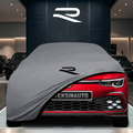 VOLKSWAGEN GOLF 8 (2020-) Custom Fit Indoor Car Cover Soft Stretch Black Gray Blue Red Dust Protection Garage Cover Laser Cut + Bag