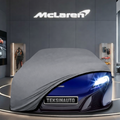 McLaren 625C (2015-2016) Custom Fit Indoor Car Cover Soft Stretch Black Gray Blue Red Dust Protection Garage Cover Laser Cut + Bag