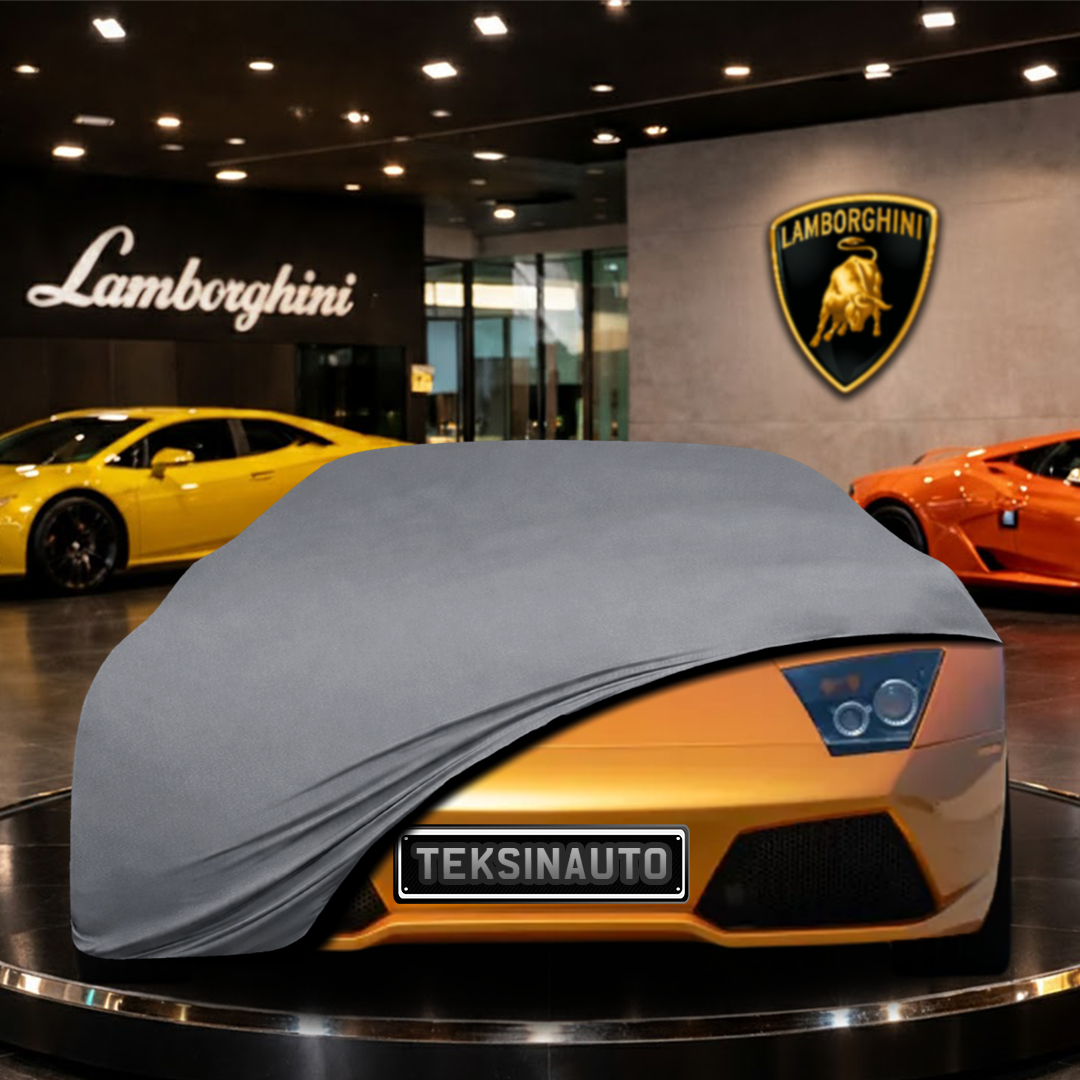 Lamborghini Murcielago LP640 (2005-2010) Custom Fit Indoor Car Cover Soft Stretch Black Gray Blue Red Dust Protection Garage Cover Laser Cut + Bag