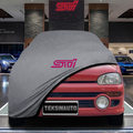 Subaru Vivio (1992-2000) Custom Fit Indoor Car Cover Soft Stretch Black Gray Blue Red Dust Protection Garage Cover Laser Cut + Bag