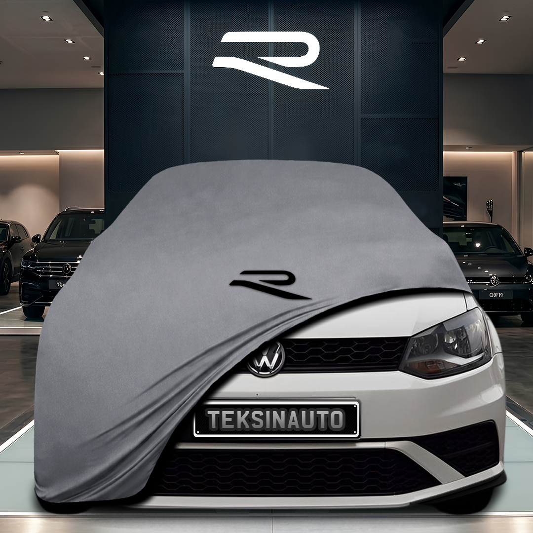 Volkswagen Polo 5 (2009-2017) Custom Fit Indoor Car Cover Soft Stretch Black Gray Blue Red Dust Protection Garage Cover Laser Cut + Bag