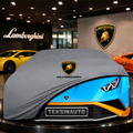 Lamborghini Huracan STO (2020-) Custom Fit Indoor Car Cover Soft Stretch Black Gray Blue Red Dust Protection Garage Cover Laser Cut + Bag