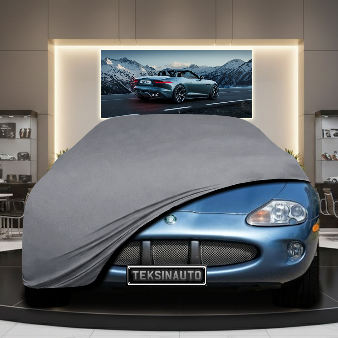 JAGUAR XK X100 1996-2005 Custom Fit Indoor Car Cover Soft Stretch Black Gray Blue Red Dust Protection Garage Cover Laser Cut + Bag