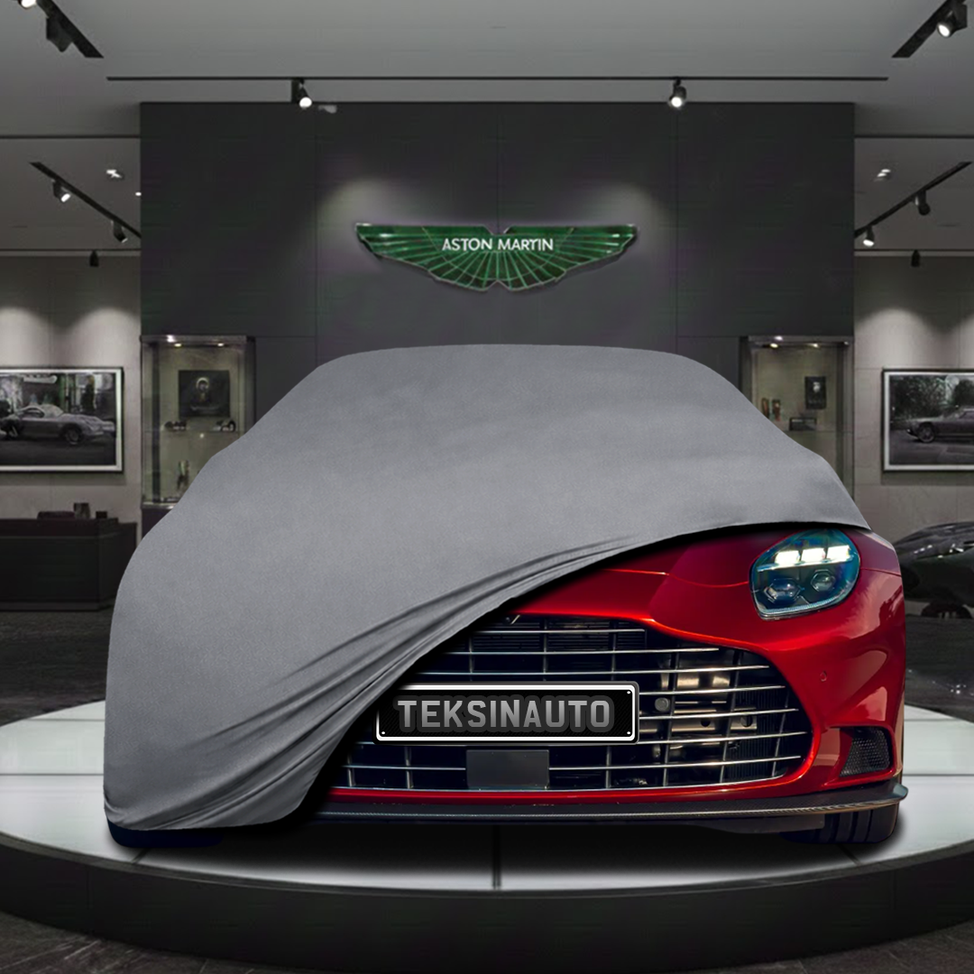 ASTON MARTİN VANQUİSH 3 2024- Custom Fit Indoor Car Cover Soft Stretch Black Gray Blue Red Dust Protection Garage Cover Laser Cut + Bag